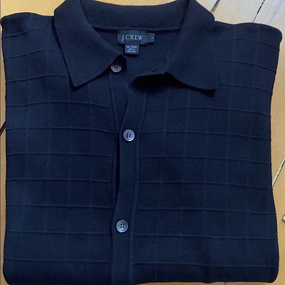 J. Crew polo button down cardigan like new.